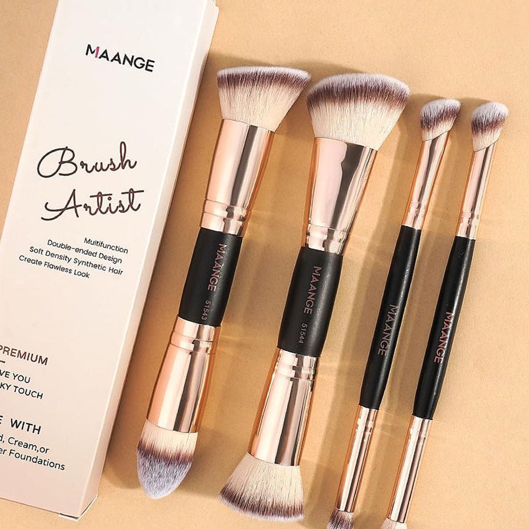 MAANGE 4Pcs Makeup Brush Set