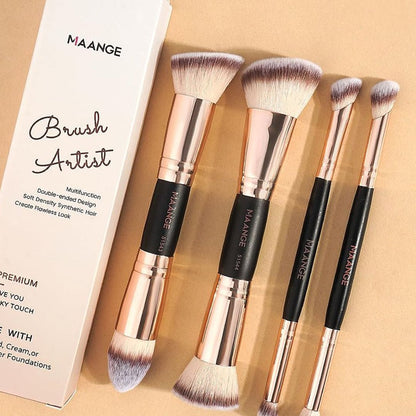 MAANGE 4Pcs Makeup Brush Set