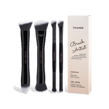MAANGE 4Pcs Makeup Brush Set