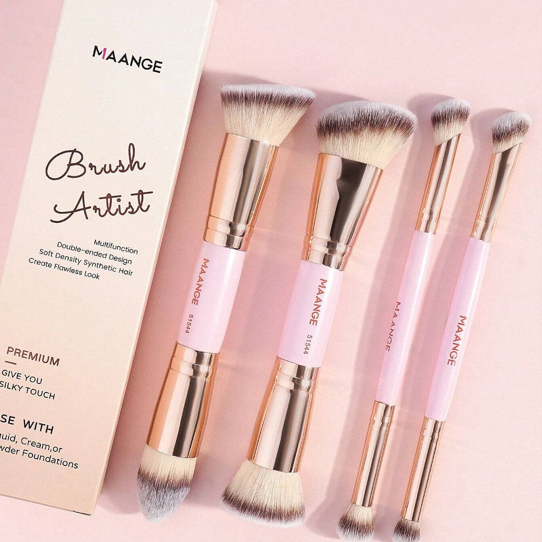 MAANGE 4Pcs Makeup Brush Set