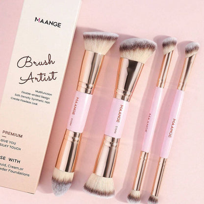 MAANGE 4Pcs Makeup Brush Set
