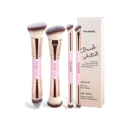 MAANGE 4Pcs Makeup Brush Set