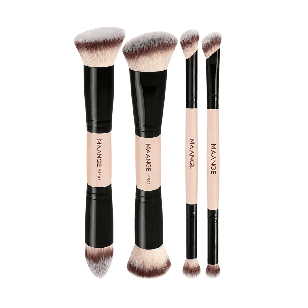 MAANGE 4Pcs Makeup Brush Set - Style7