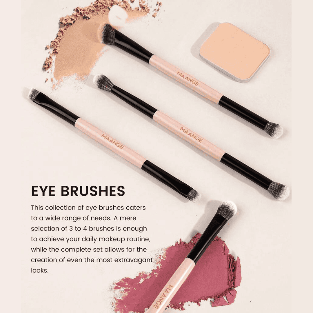 MAANGE 4Pcs Makeup Brush Set - Style8