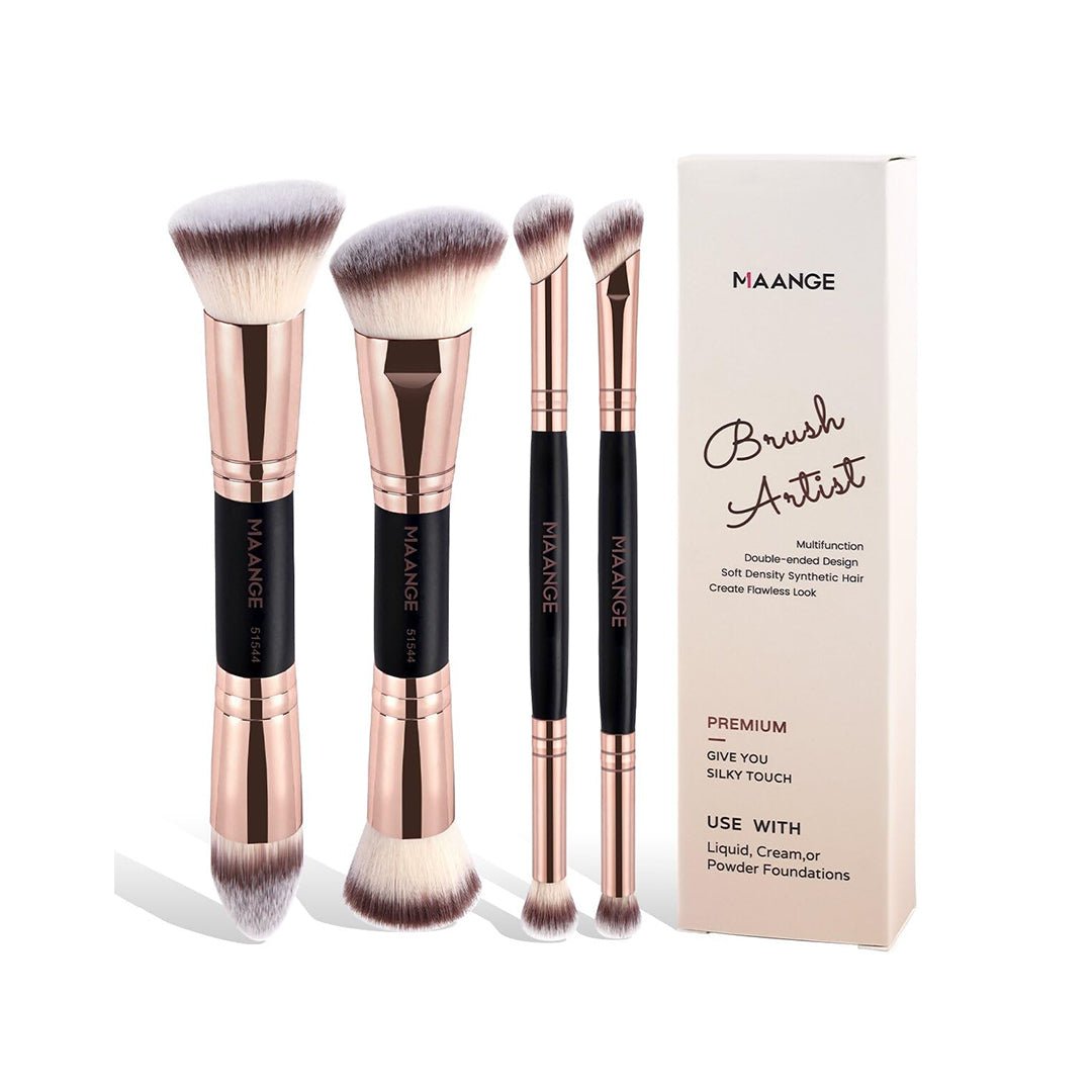 MAANGE 4Pcs Makeup Brush Set