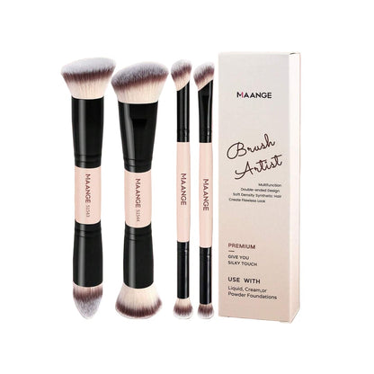 MAANGE 4Pcs Makeup Brush Set