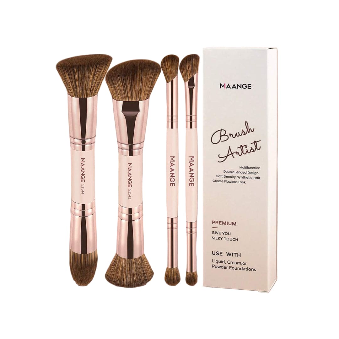 MAANGE 4Pcs Makeup Brush Set