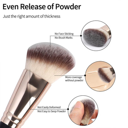 MAANGE 4Pcs Makeup Brush Set