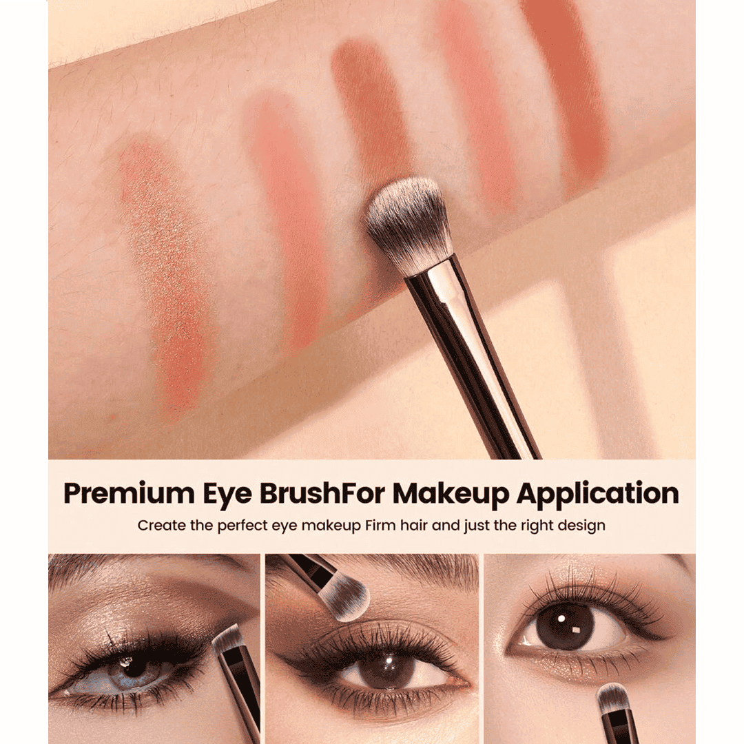 MAANGE 7Pcs Professional Dual-Ended Makeup Brush Set + Cosmetics Bag