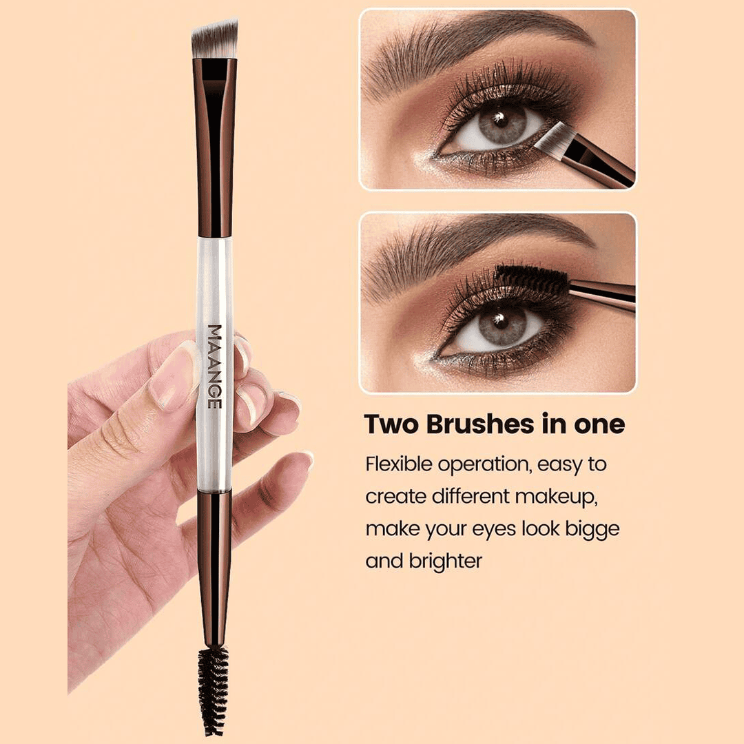 MAANGE 7Pcs Professional Dual-Ended Makeup Brush Set