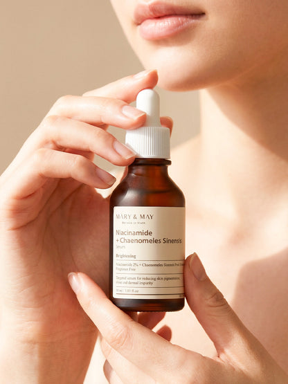 MARY & MAY Niacinamide + Chaenomeles Sinensis Serum