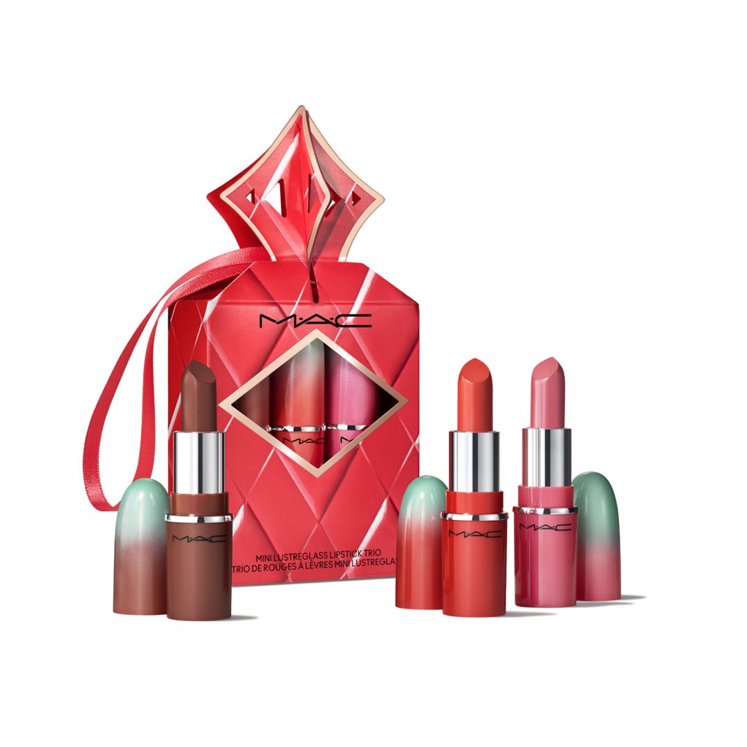 Mac Wildest Gleams Mini Lustreglass Lip Trio