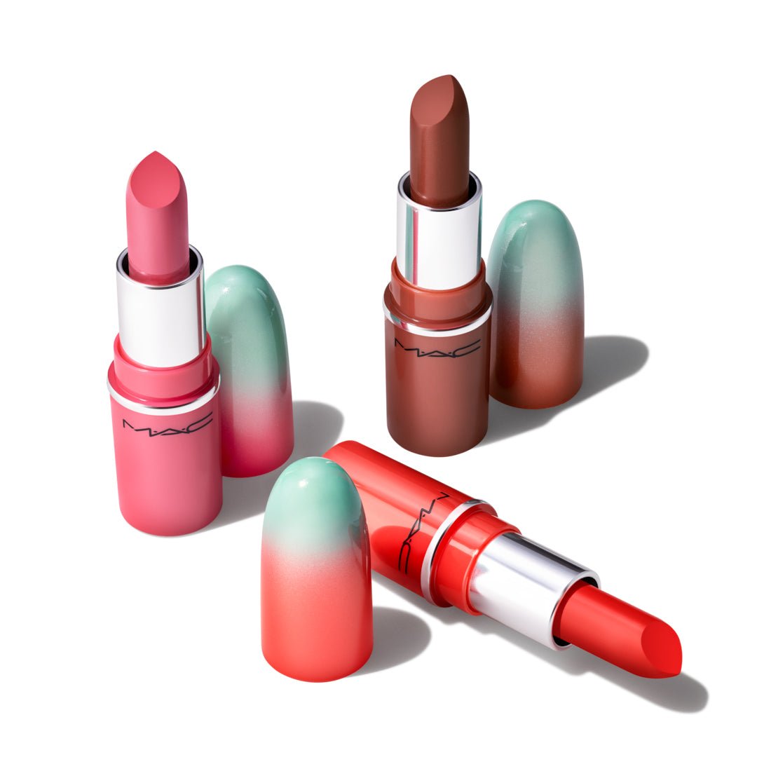 Mac Wildest Gleams Mini Lustreglass Lip Trio