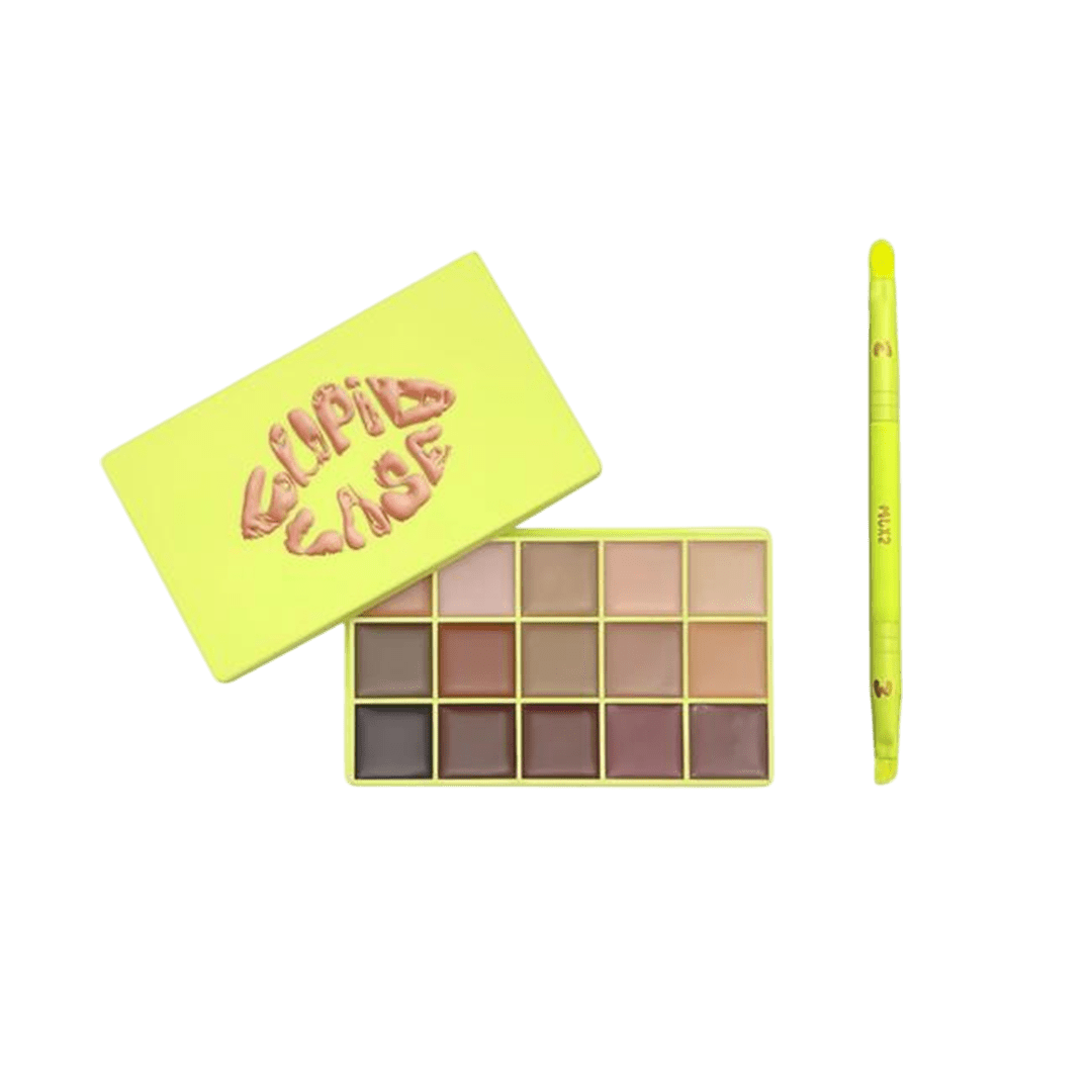 Made By Mitchell Cupid Case And Mlx2 Brush Lip Palette Muted Nudes