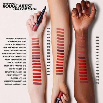 Make Up For Ever Rouge Artist For Ever Matte - 196 Can't Stop Espresso
