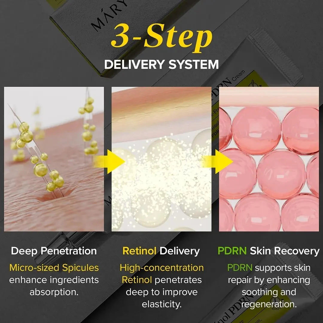 Mary & May Spicule Rtetinol PDRN Cream 2000 Shot