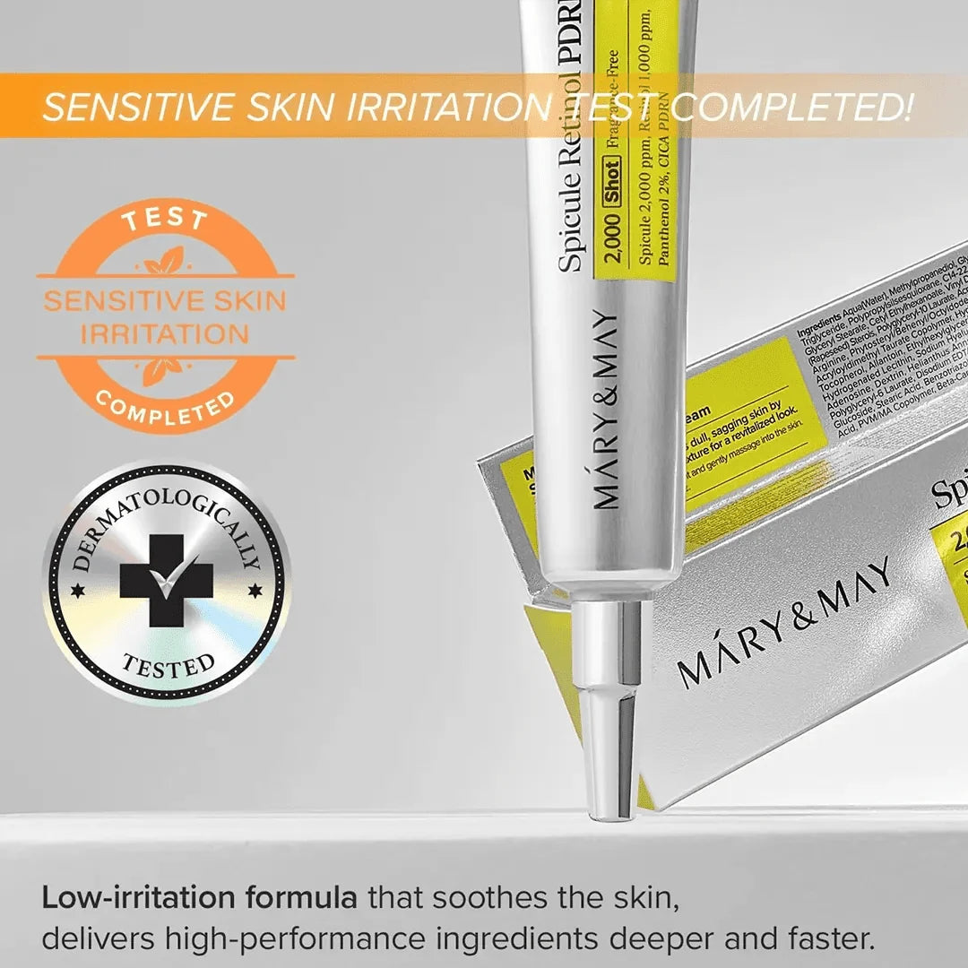 Mary & May Spicule Rtetinol PDRN Cream 2000 Shot