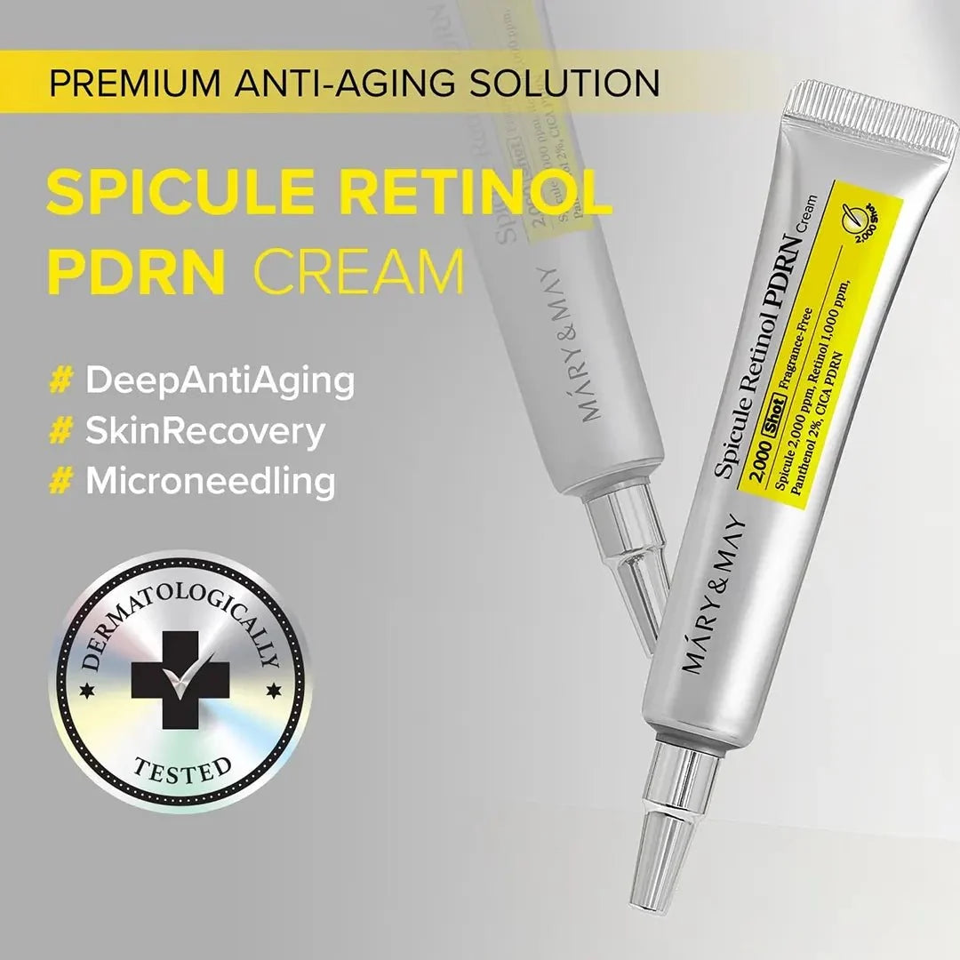 Mary & May Spicule Rtetinol PDRN Cream 2000 Shot