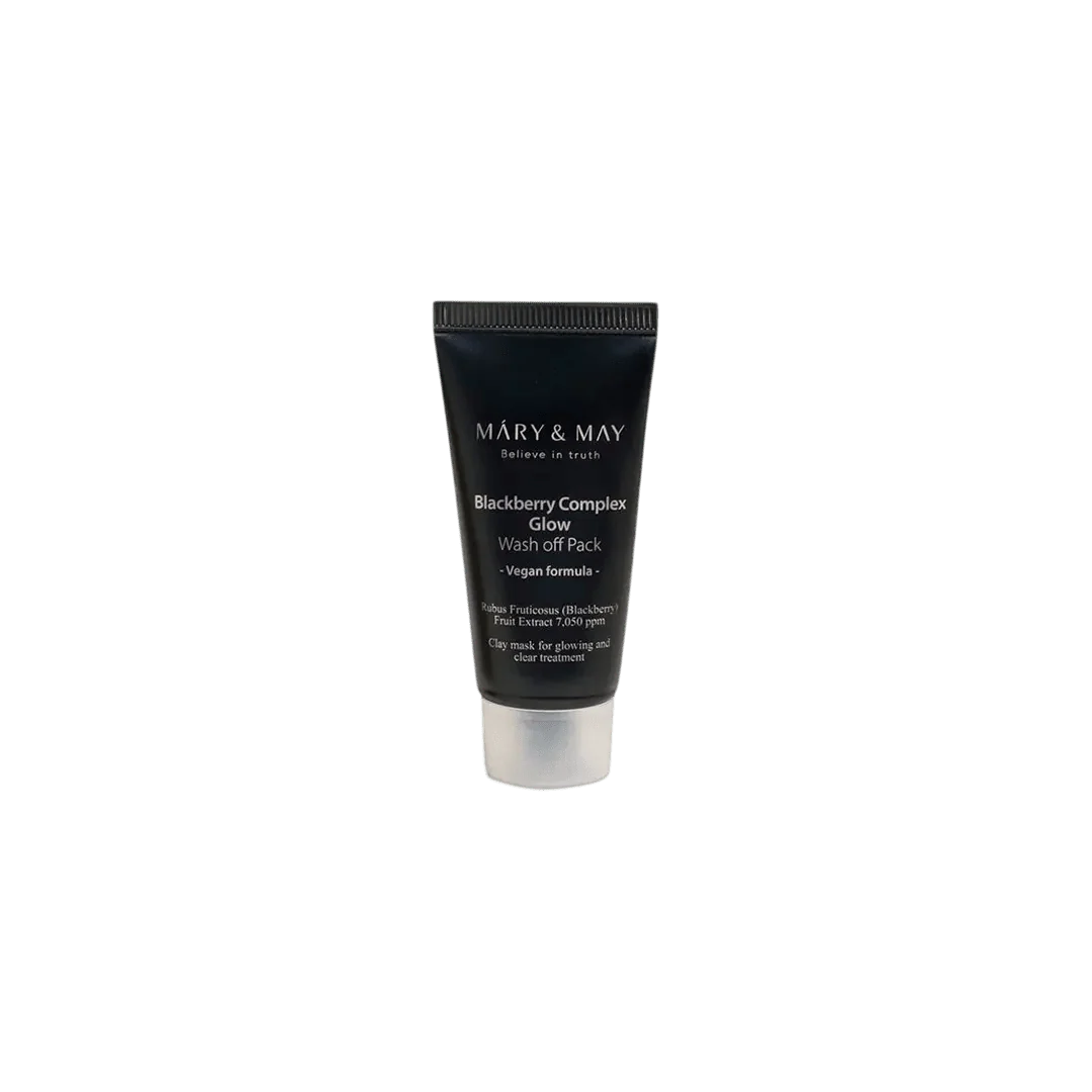 Mary & May Vegan Blackberry Complex Glow Wash Off Pack - 30g