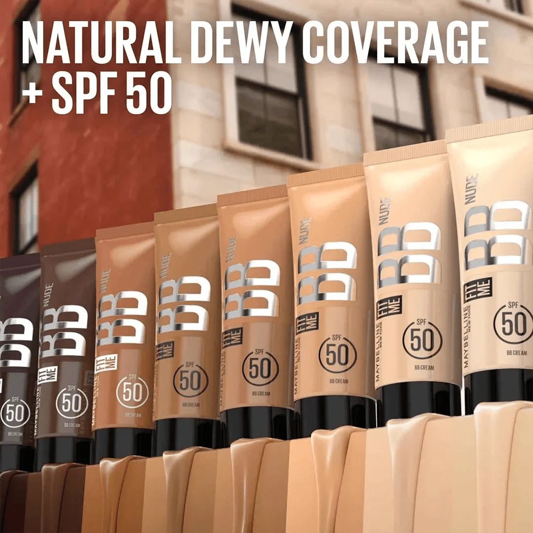 Maybelline Fit Me BB Nude SPF50