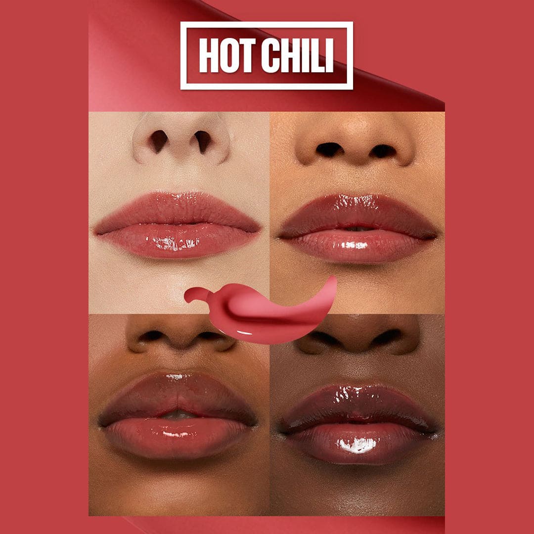 Maybelline Lip Plumper Lifter Plump Gloss with Chili Pepper