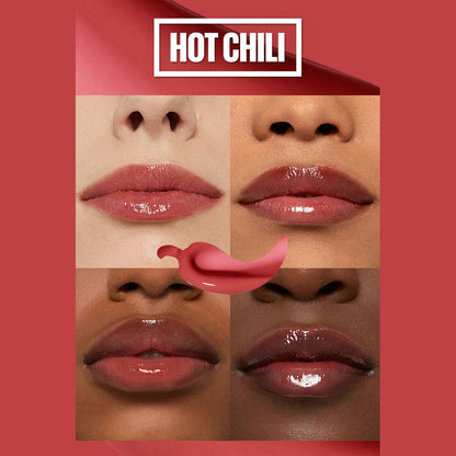 Maybelline Lip Plumper Lifter Plump Gloss with Chili Pepper