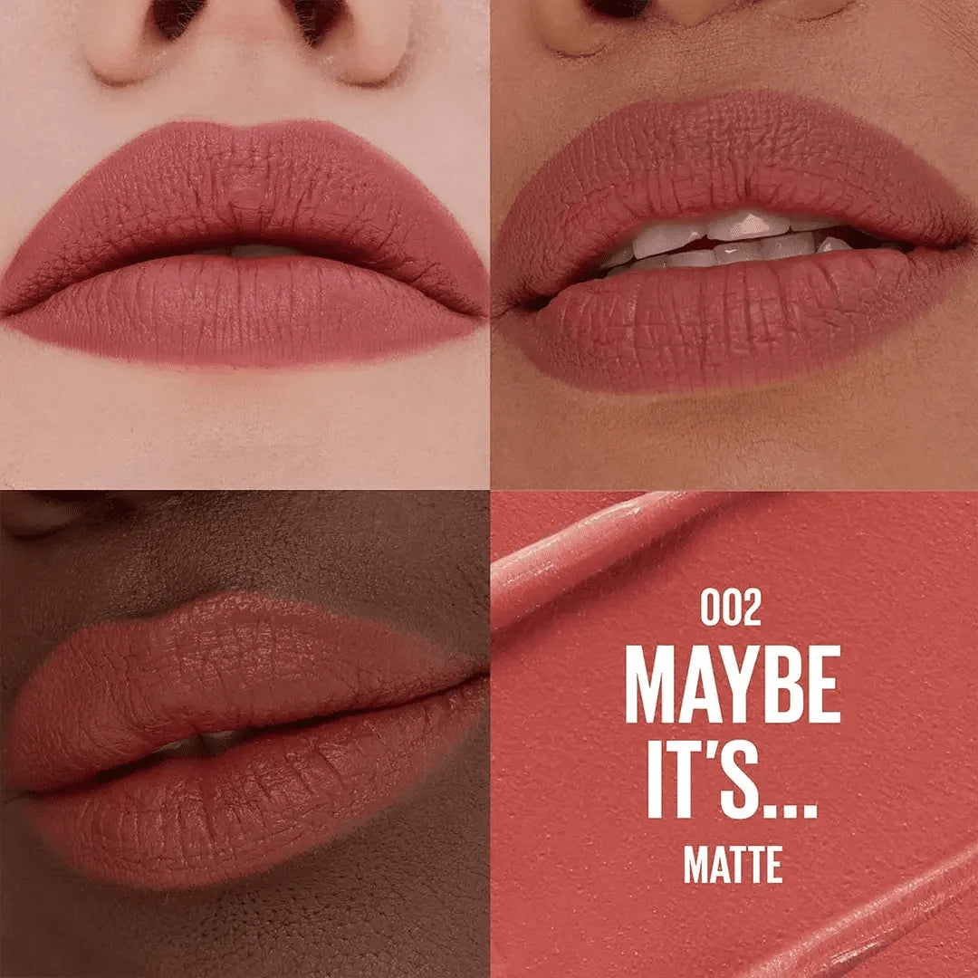 Maybelline Moisturizing Serum Matte Lipstick