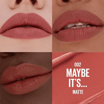 Maybelline Moisturizing Serum Matte Lipstick