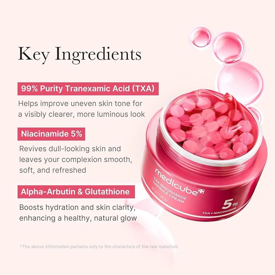 Medicube 5% TXA + Niacinamide Capsule Cream - 55g