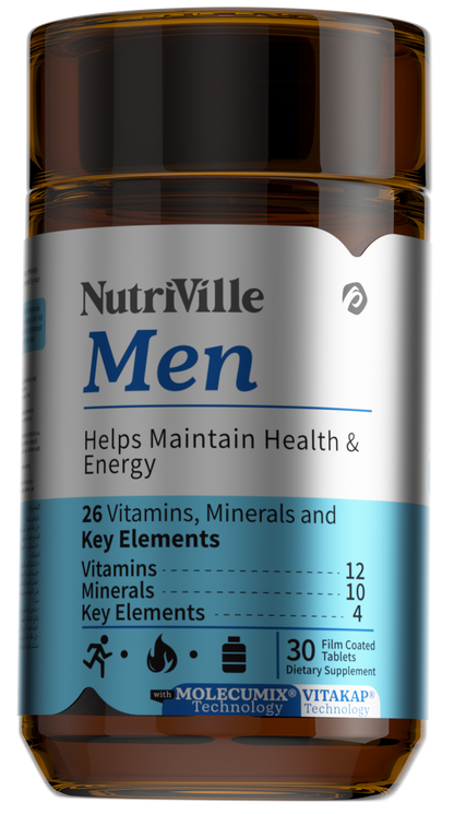 Nutriville Men Multivitamin 30 Tablets