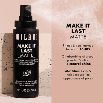 Milani Make It Last Matte Finish Setting Spray - 60ml