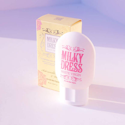 Milky Dress White Virgin - Wrinkle & Whitining