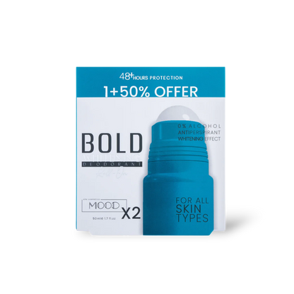 Bold Whitening Deodorant Roll-On 1+50%