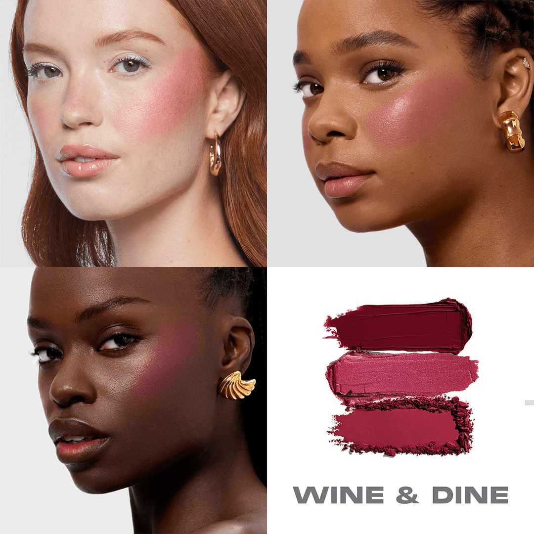 Morphe Cheek Thrills Multi-Finish Face Trio
