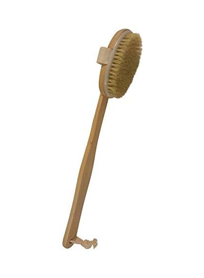 Dry Skin Body Brush Brown