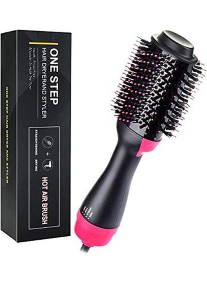 One Step Hair Dryer And Styler Black/Pink 35x10cm