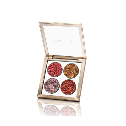 NABLA Cosmetics Ruby Lights Glitter Palette