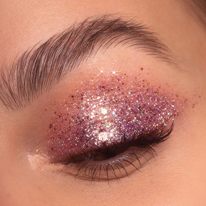 NABLA Cosmetics Ruby Lights Glitter Palette