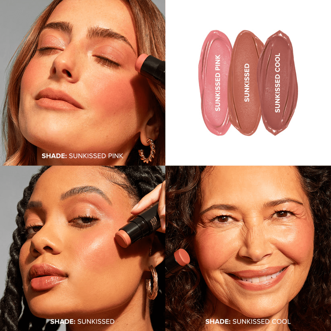 NUDESTIX Sunkissed Blush & Bronze Mini Kit - 3Pcs