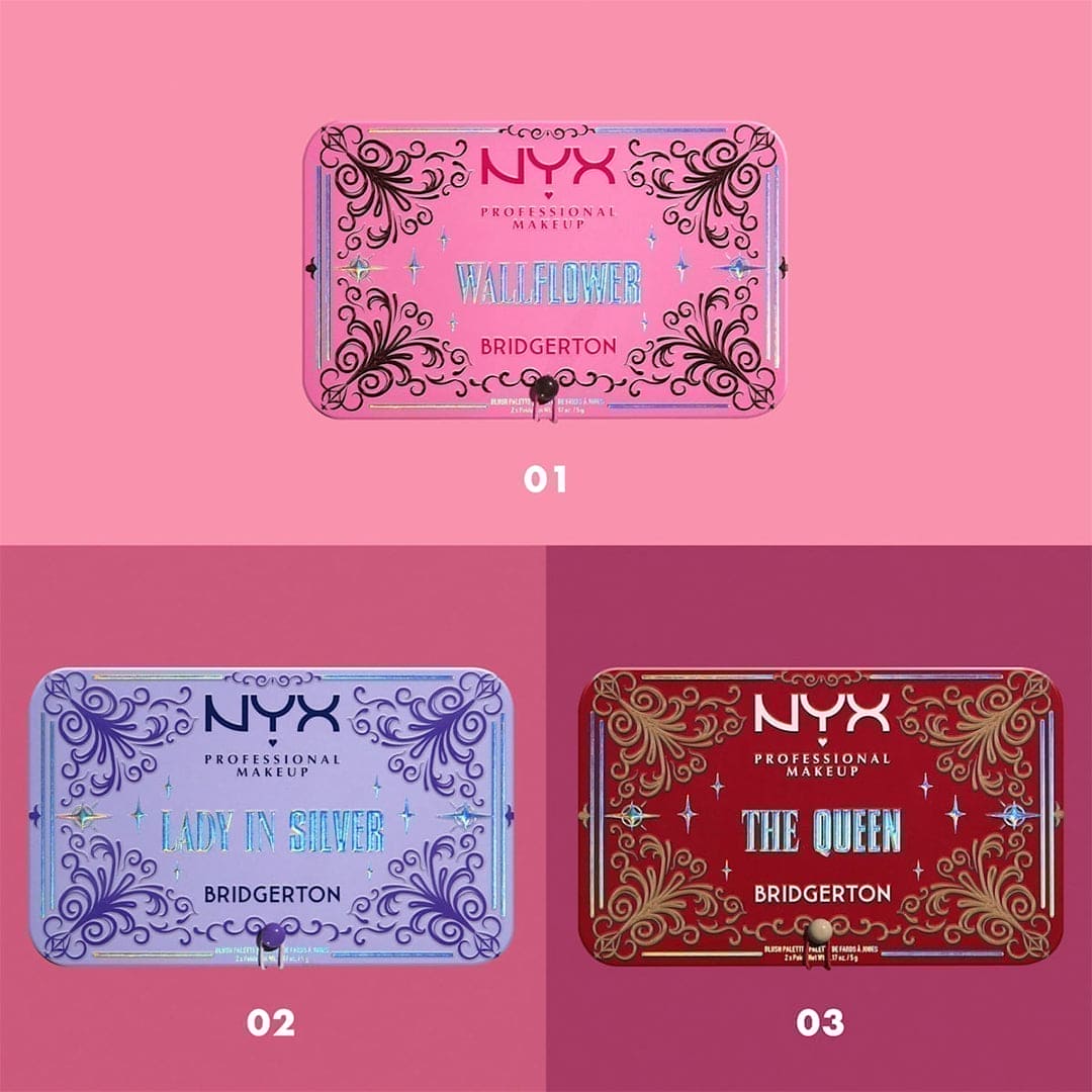 NYX Bridgerton Royal Blush Palette - WallFlower