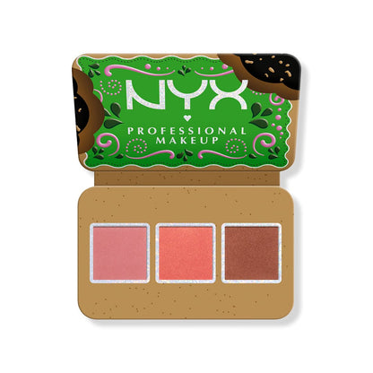 NYX Buttermelt Face Palette Blush And Bronzer Duo - 02 Dark