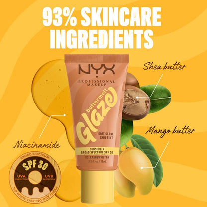 NYX Buttermelt Glaze Soft Glow Tint + SPF30