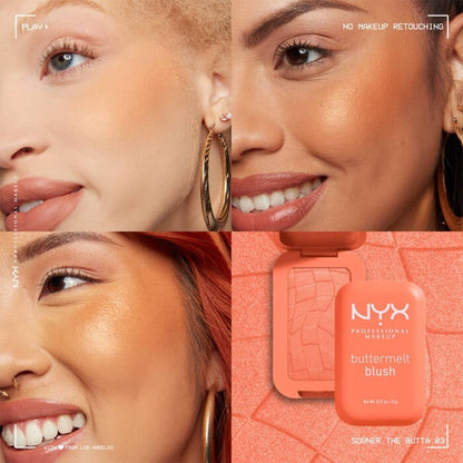 NYX Buttermelt High-Pigment Blush
