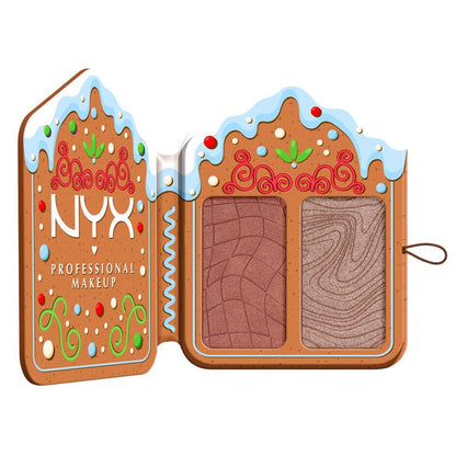 NYX Holiday Buttermelt Face Palette - 02 Cocoa And Spice