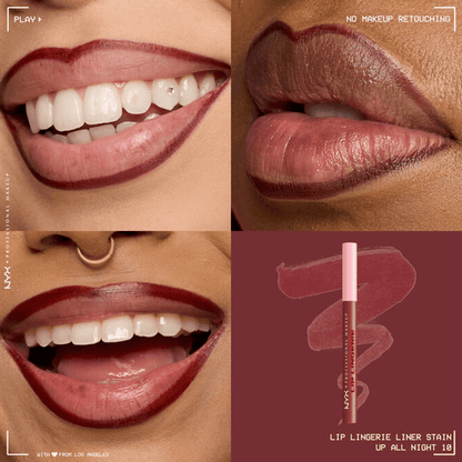 NYX Lip Lingerie Lip Liner Stain