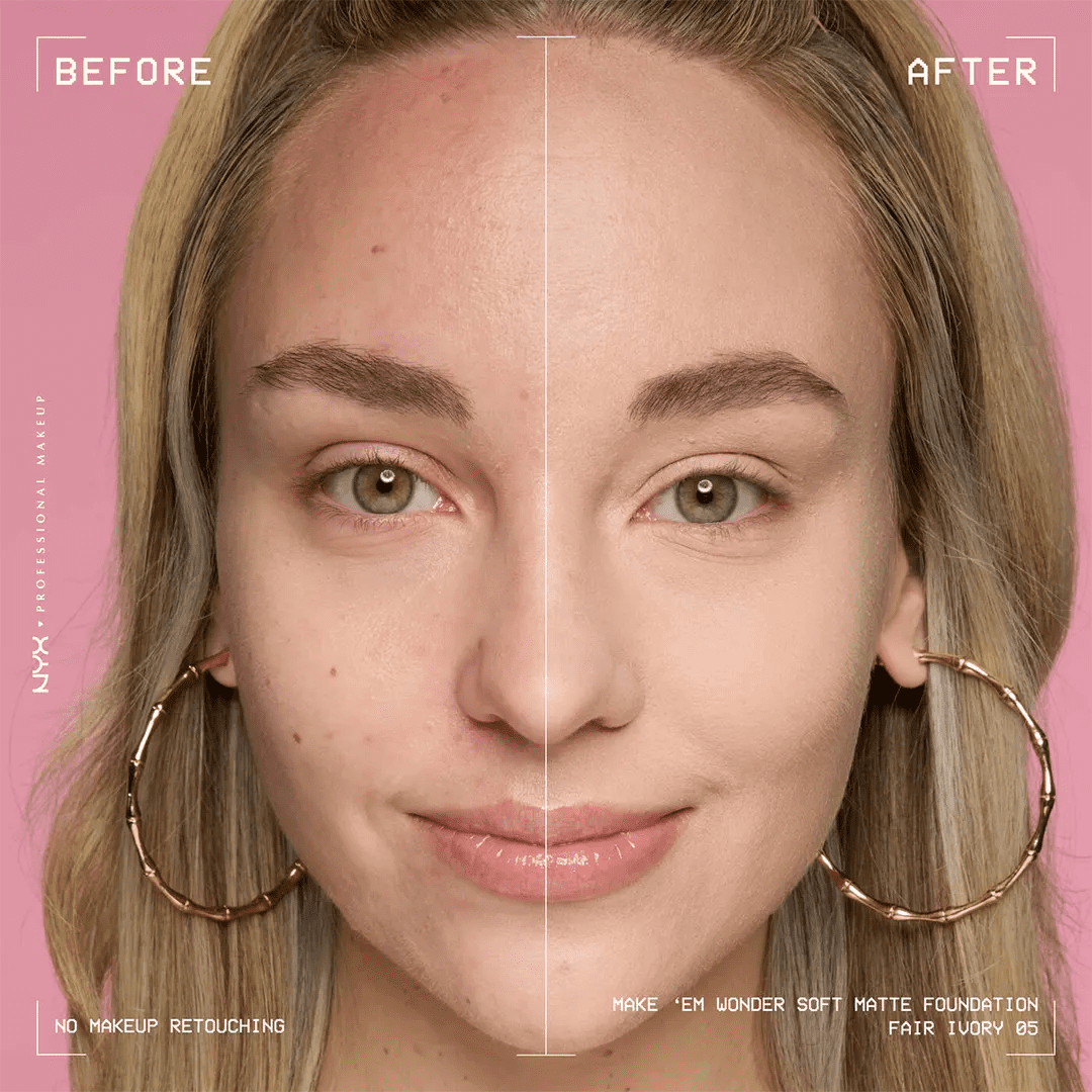 NYX Make ‘Em Wonder Soft Matte Buildable Foundation
