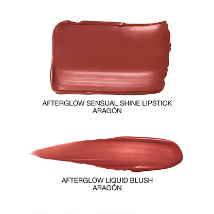 Nars Afterglow Lipstick & Mini Liquid Blush Duo - LIMITED EDITION