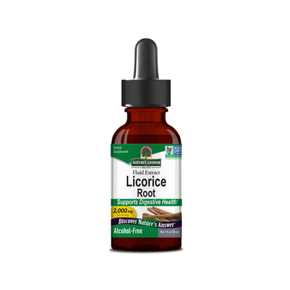 Nature's Answer Licorice Root Liquid Extract - Alcohol-Free