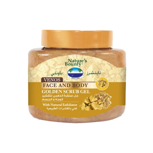Nature’s Bounty VENOS Face Body Scrub Gold – 300ML