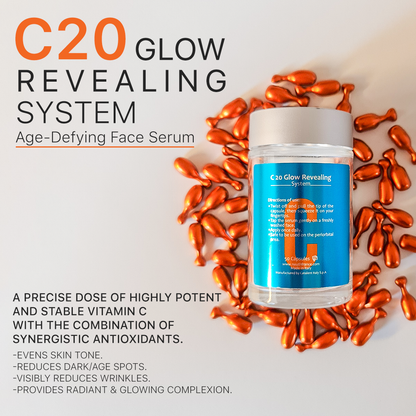 Neuth C 20 Glow Revealing System Age-Defying Face Serum 50 capsules